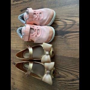 Girl shoes mini melissa & nikes